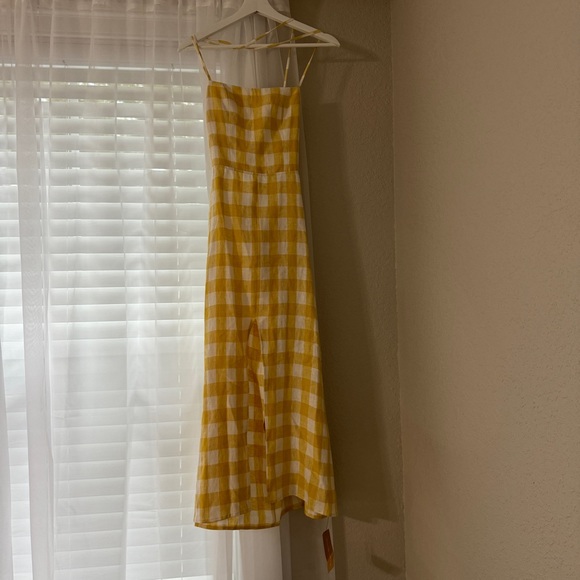 REFORMATION NIA LINEN DRESS - Picture 7 of 8